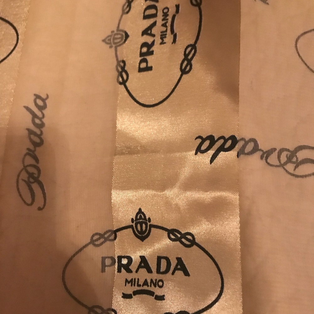 Prada silk scarf